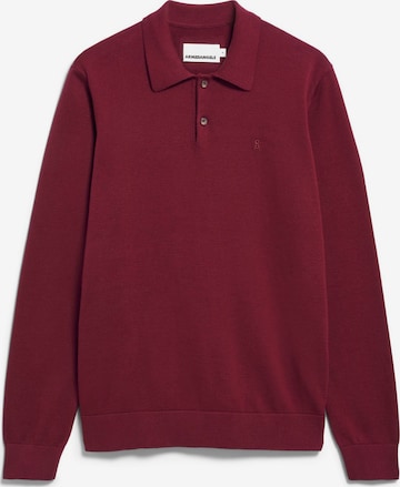 ARMEDANGELS Tröja i röd: framsida