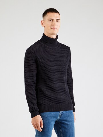 Casual Friday Sweater 'CF Karl' in Blue: front
