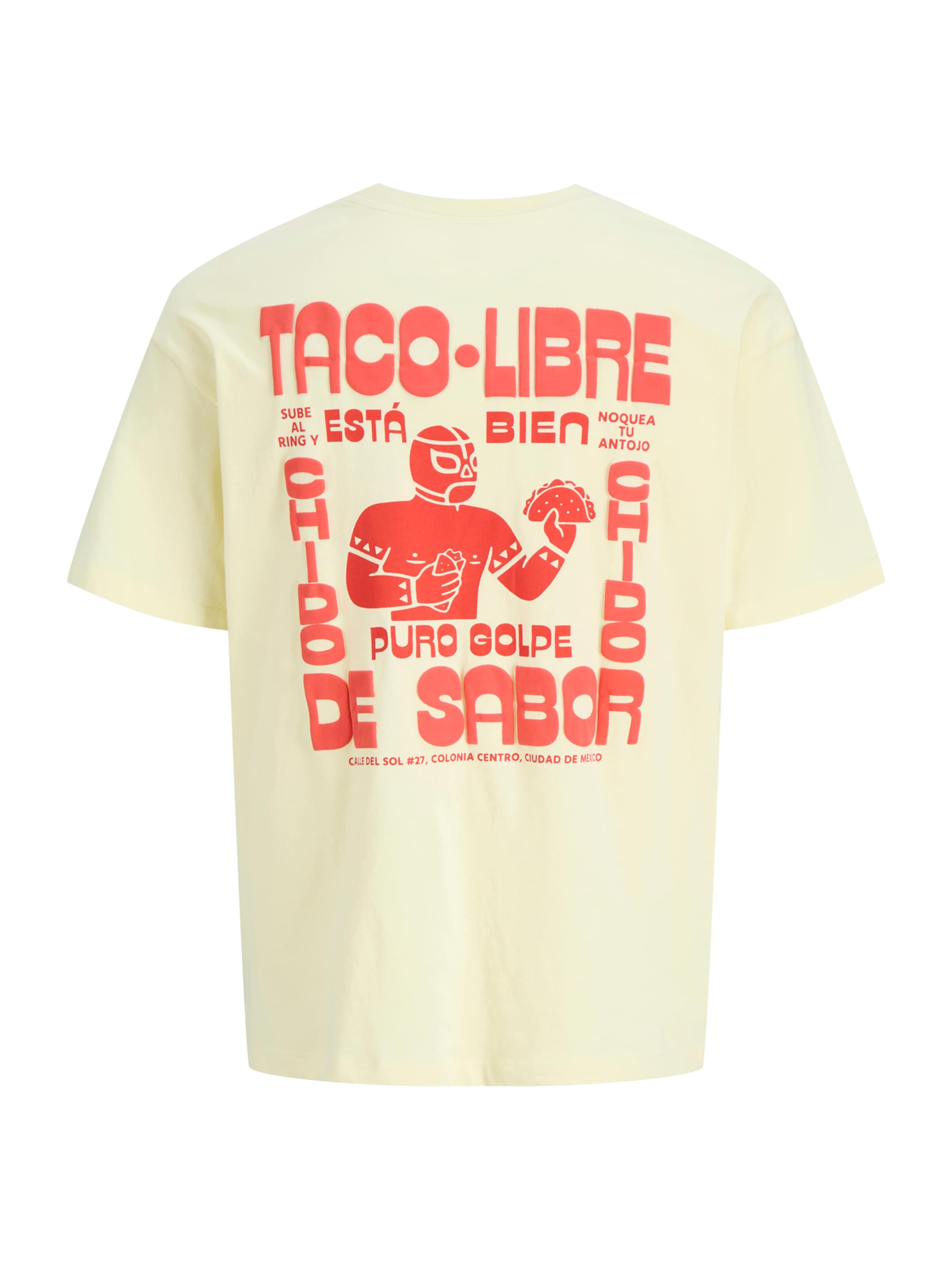 JACK & JONES - Camiseta 'JORDiablo' en amarillo