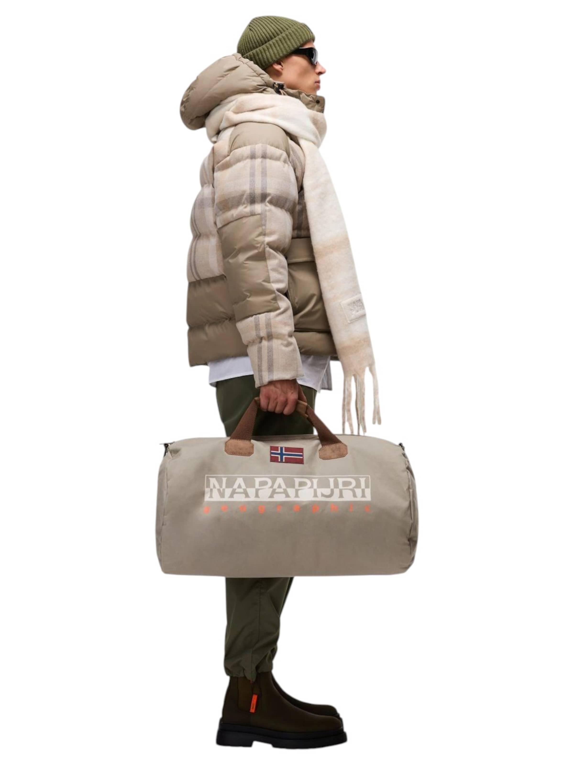 Borsa da viaggio di NAPAPIJRI in beige