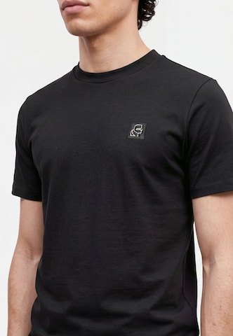 Karl Lagerfeld T-shirt 'Kameo Frame' i svart