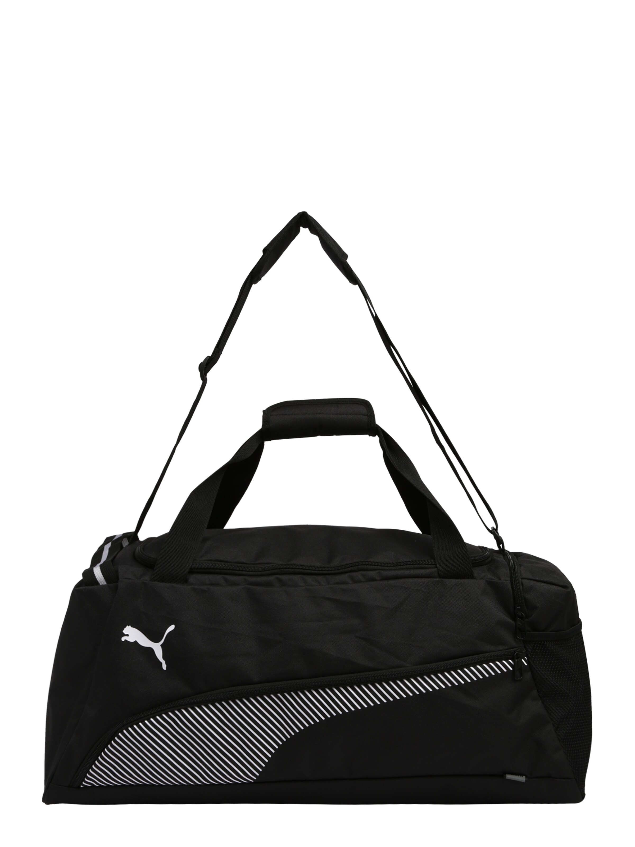 PUMA Sports Bag 'Fundamentals' in Black: front