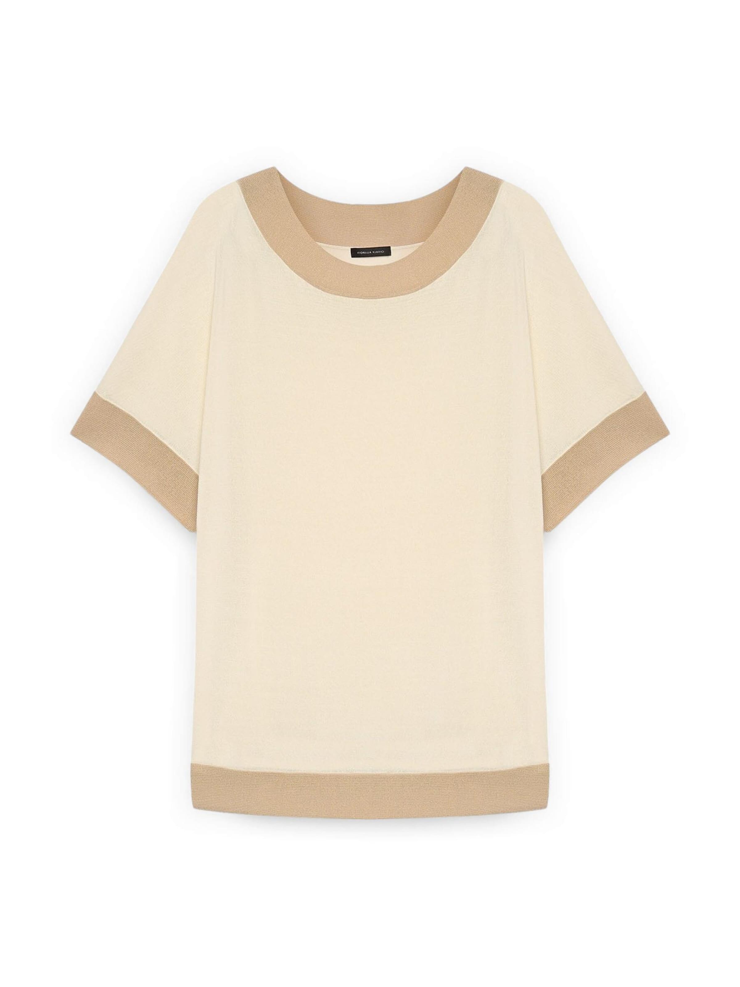 Fiorella Rubino Trui in Beige: voorkant