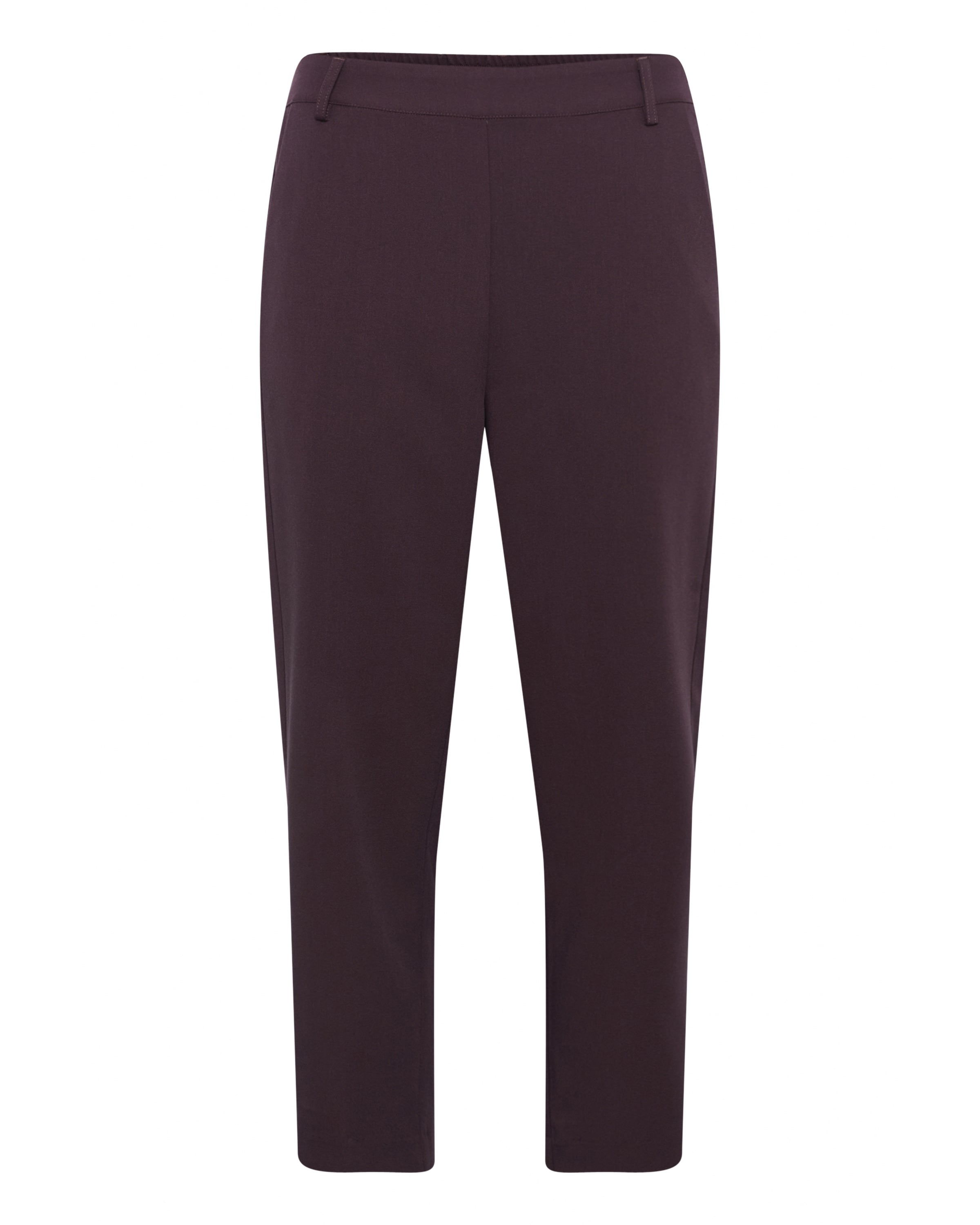 Kaffe Παντελόνι με τσάκιση 'Sakura' σε κόκκινο: μπροστά