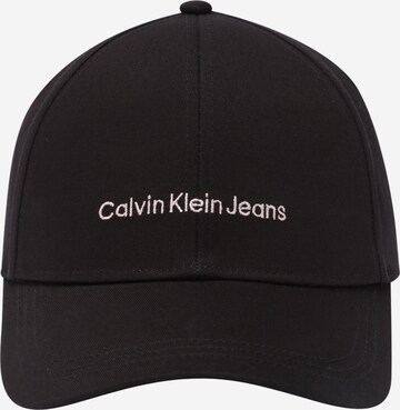 Calvin Klein Jeans Czapka z daszkiem w kolorze czarny