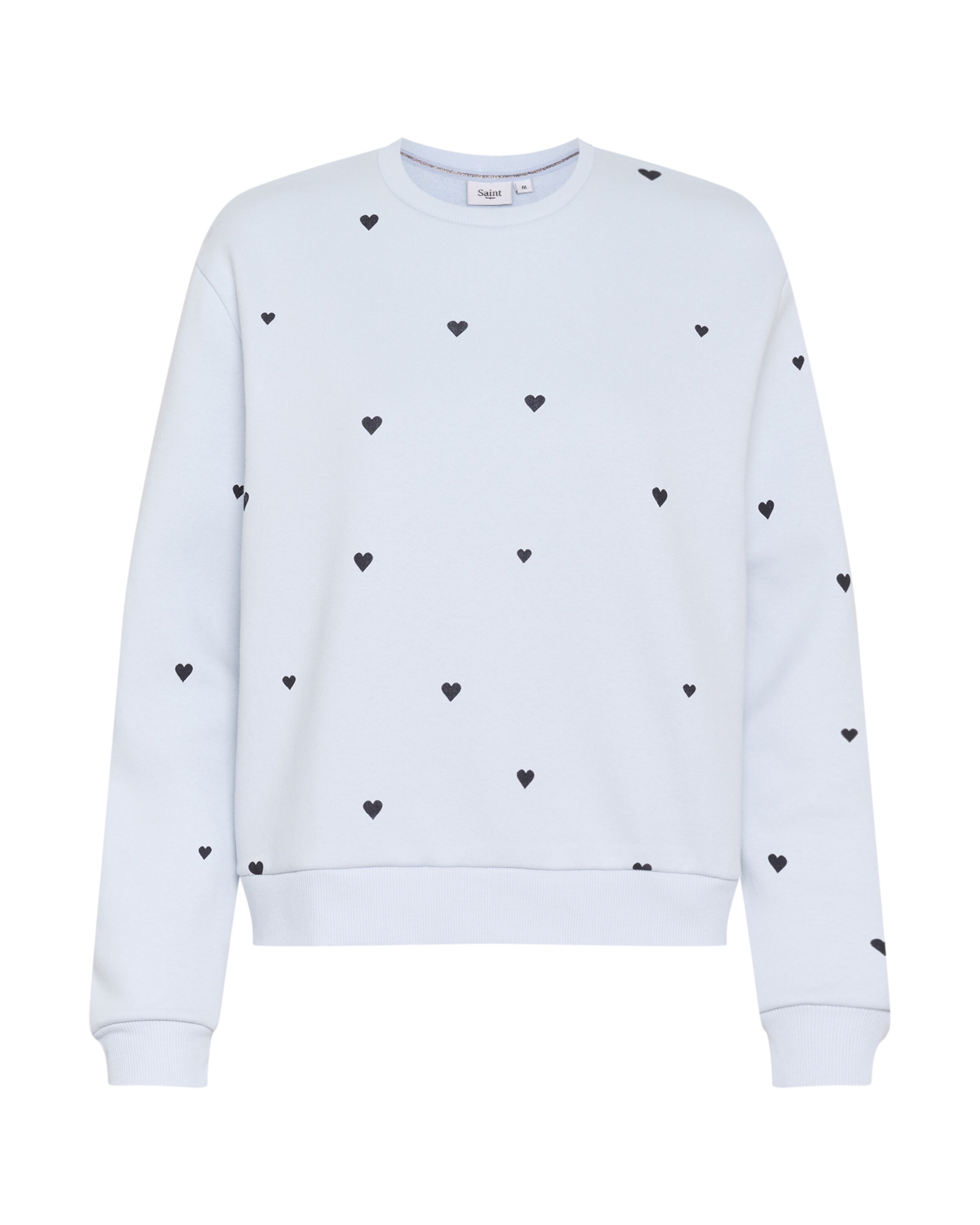 SAINT TROPEZ Sweatshirt 'Dagna' i hvid: forside