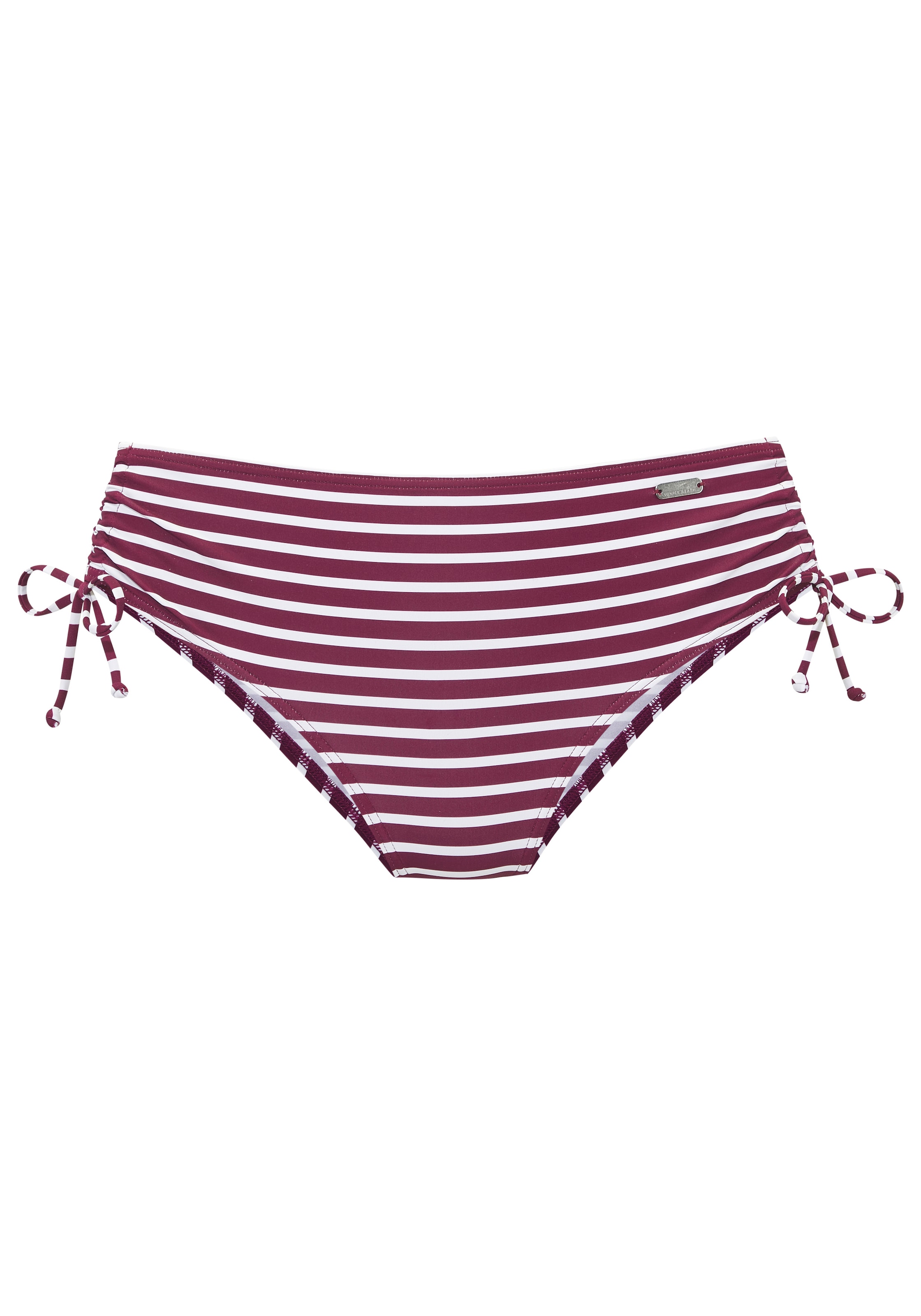 Slip bikini di VENICE BEACH in rosso: frontale