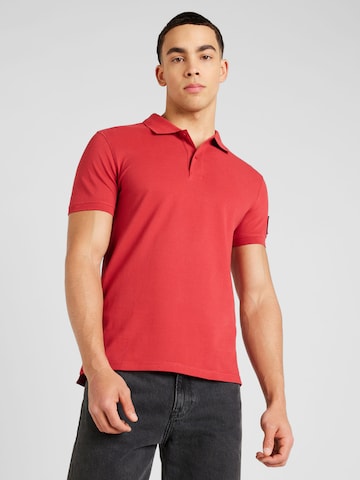 Calvin Klein Jeans Poloshirt in Rot: predná strana