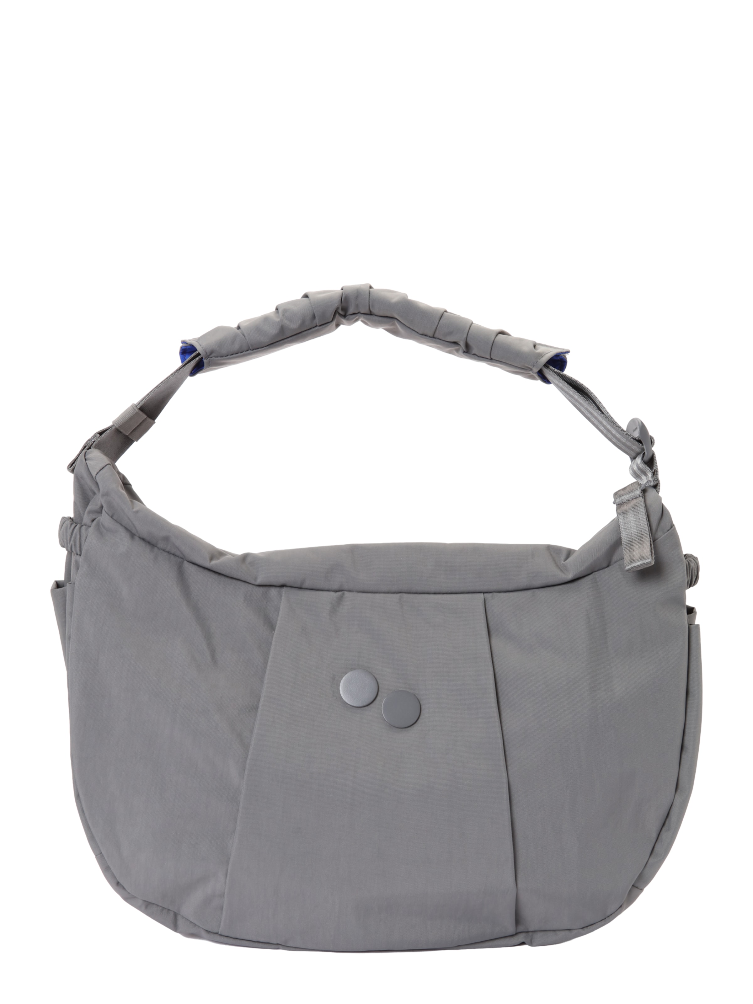 pinqponq Τσάντα ώμου 'KRUMM' σε γκρι: μπροστά