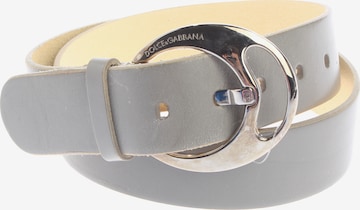 DOLCE & GABBANA Gürtel M in Grau: Vorderseite