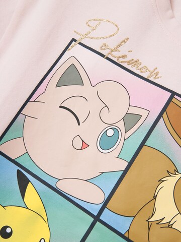 NAME IT Shirt 'Pokémon' in Roze