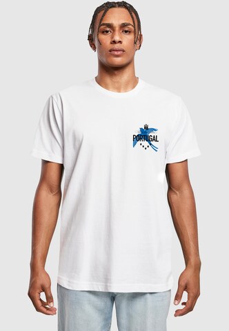 Mister Tee Shirt 'Andorinha Portuguesa' in Wit: voorkant