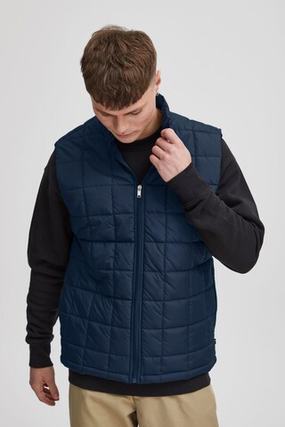 !Solid Bodywarmer 'Glen' in Blauw: voorkant