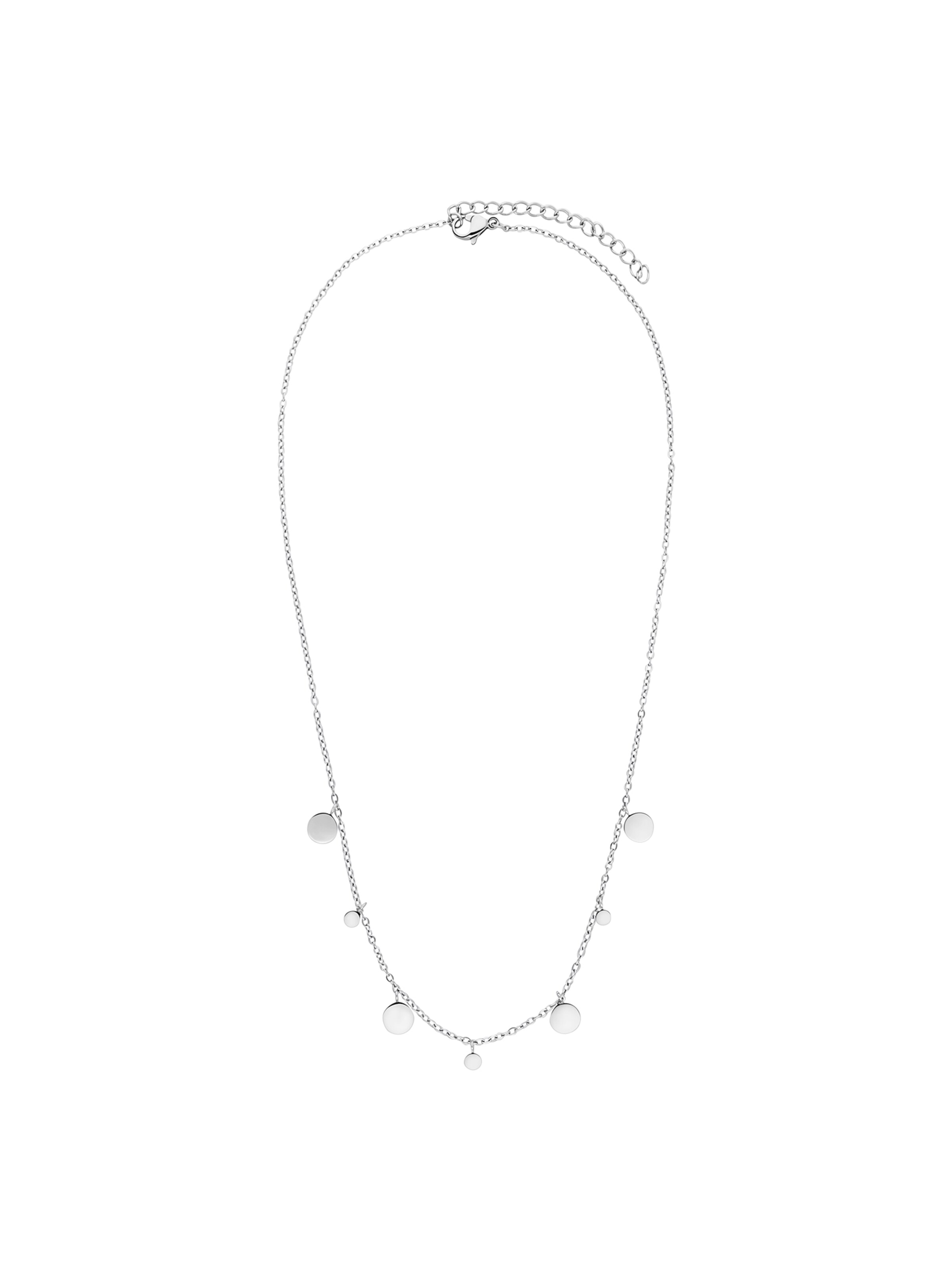 Chaîne 'Grace' Lucardi en argent : devant