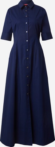 Robe-chemise 'JOAN' Staud en bleu : devant