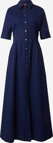 Robe-chemise 'JOAN' Staud en bleu : devant