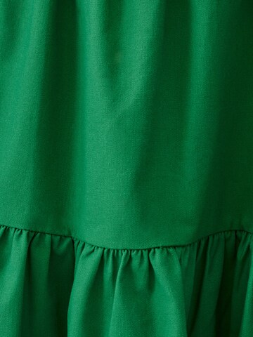 Tussah Dress 'AMAIA' in Green