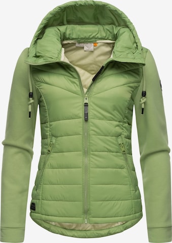 Ragwear Prehodna jakna 'Lucinda' | zelena barva: sprednja stran