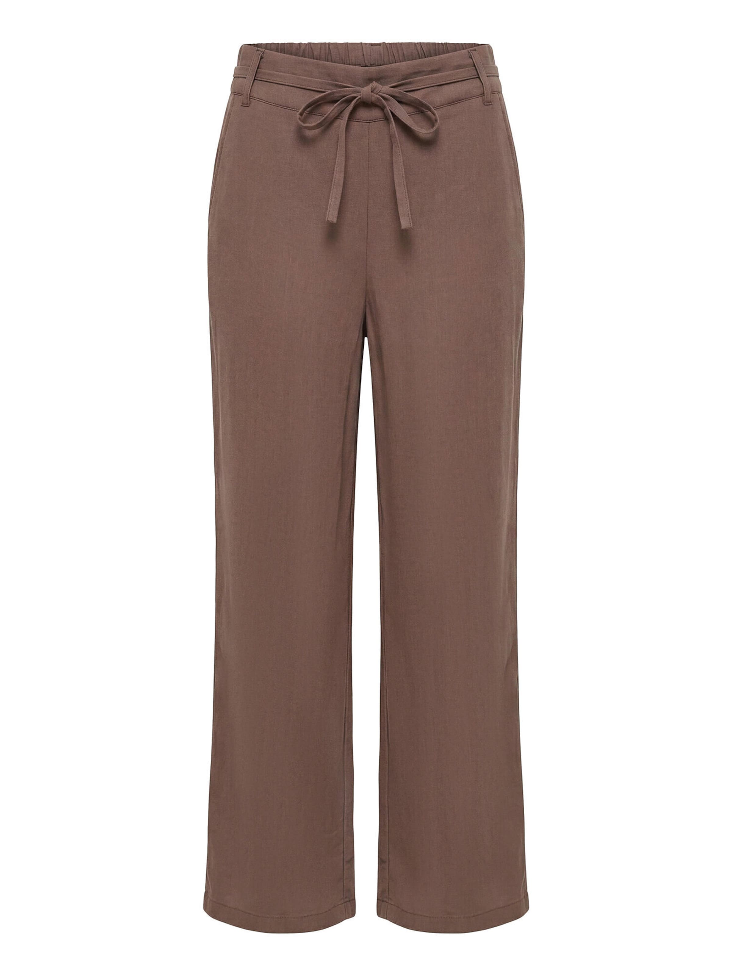 Betty Barclay Loosefit Broek in Bruin: voorkant