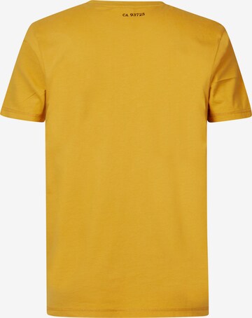 Petrol Industries T-shirt i gul