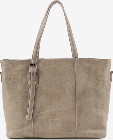 Cabas 'Reversible ' FREDsBRUDER en marron : devant