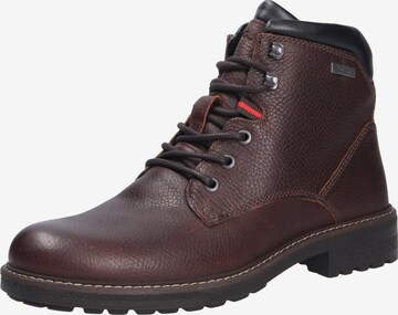 ARA Lace-Up Boots in Brown: front