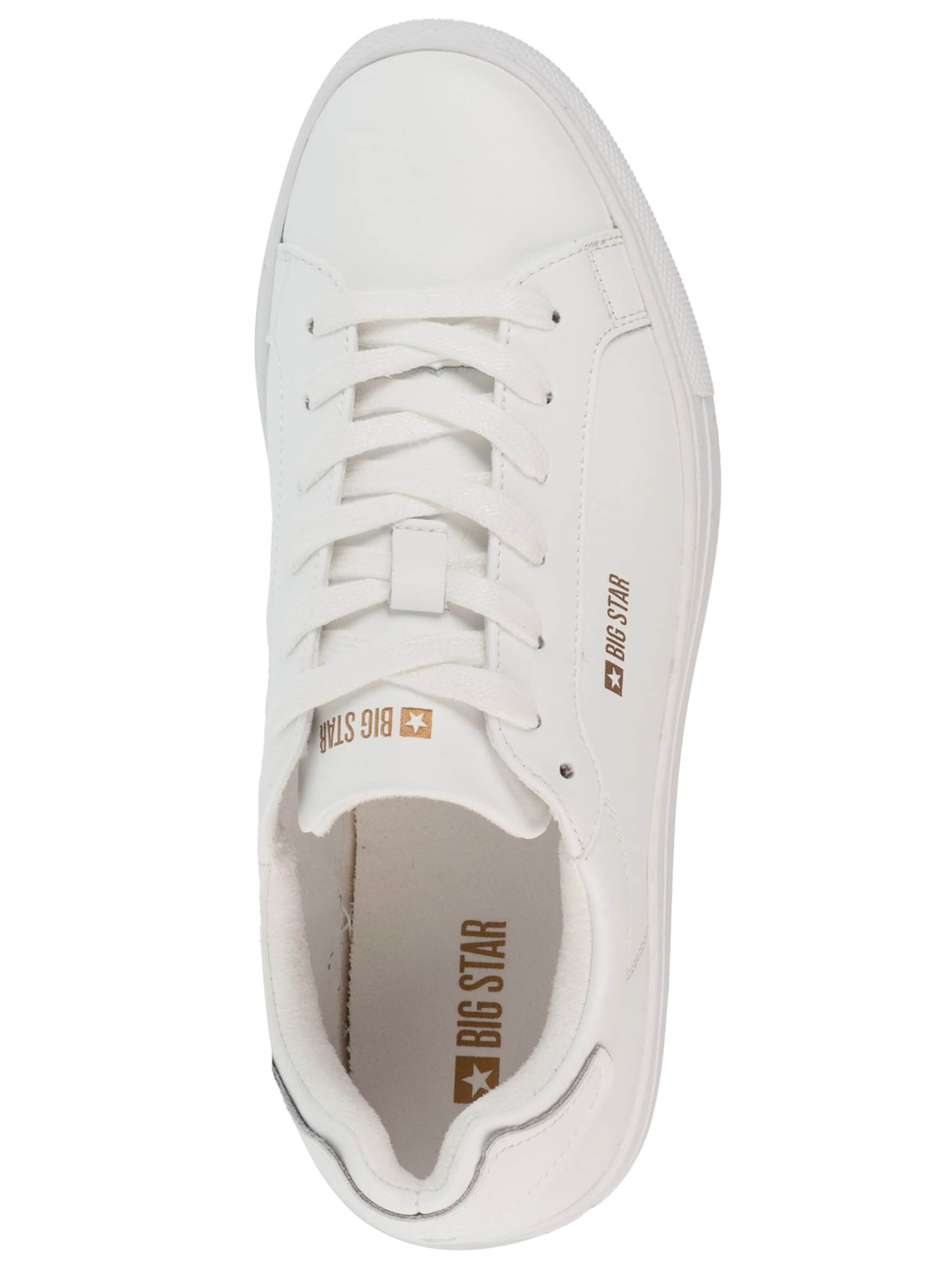 Baskets basses 'Big Star  RR27482' BIG STAR en blanc