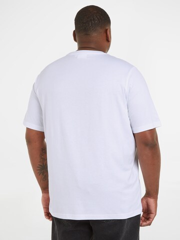 Calvin Klein Big & Tall T-Shirt 'HERO' in Weiß