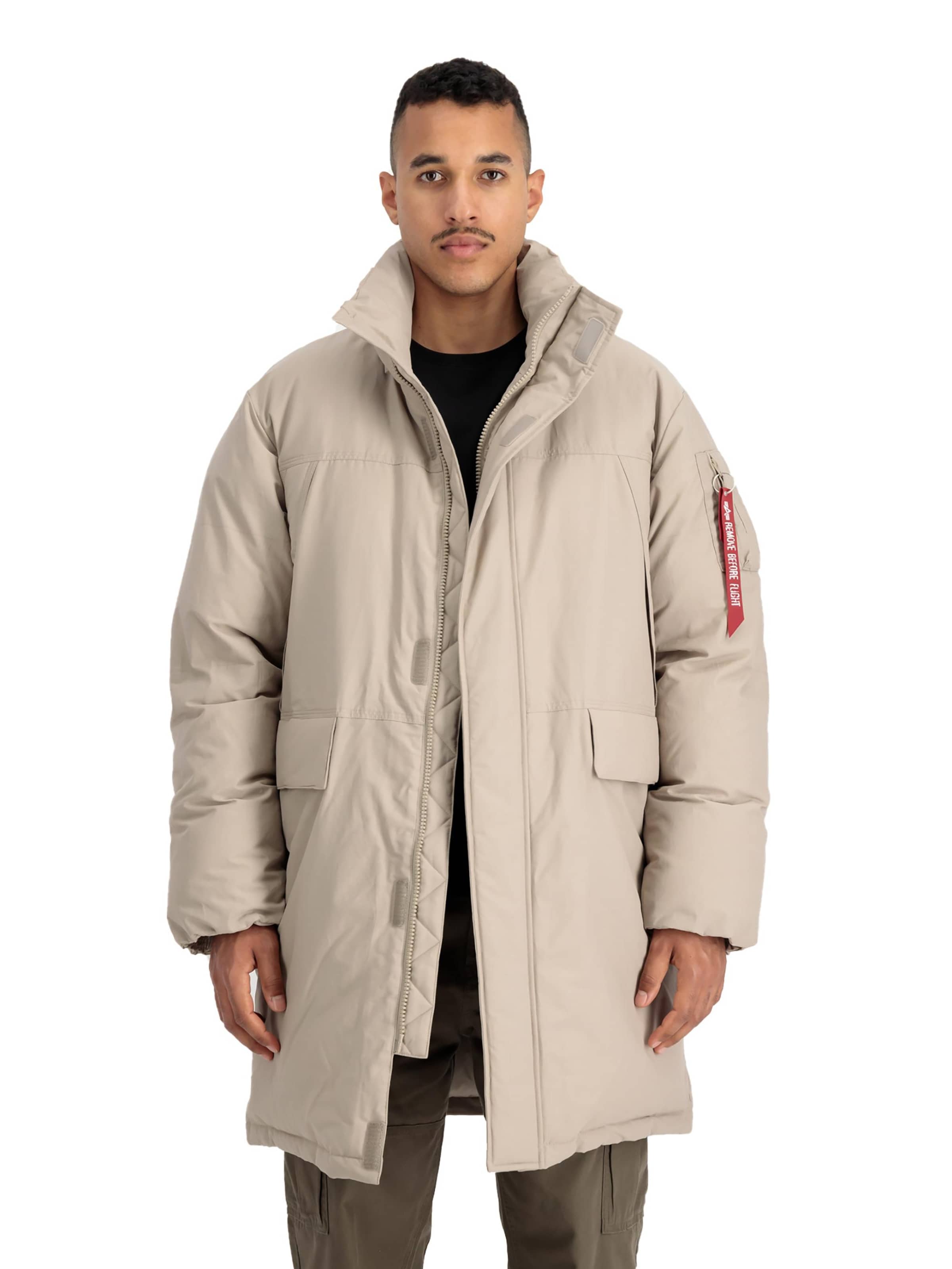 ALPHA INDUSTRIES Winter Parka in Beige