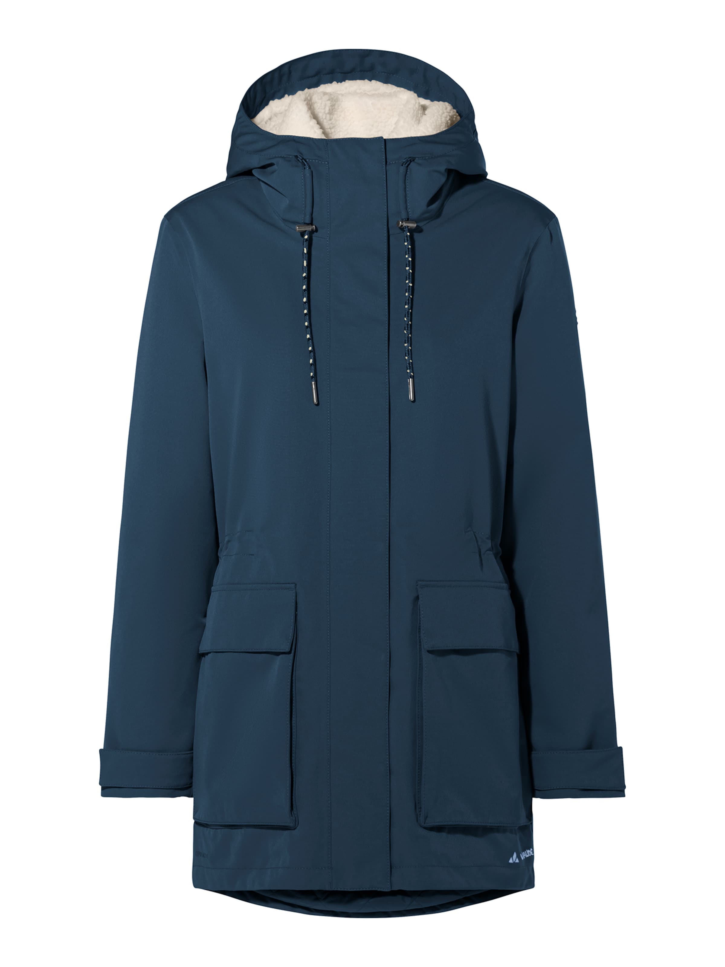 VAUDE Parka 'Manukau III' in Blau: Vorderseite