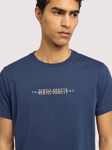 Trussardi - Camiseta de fútbol en azul
