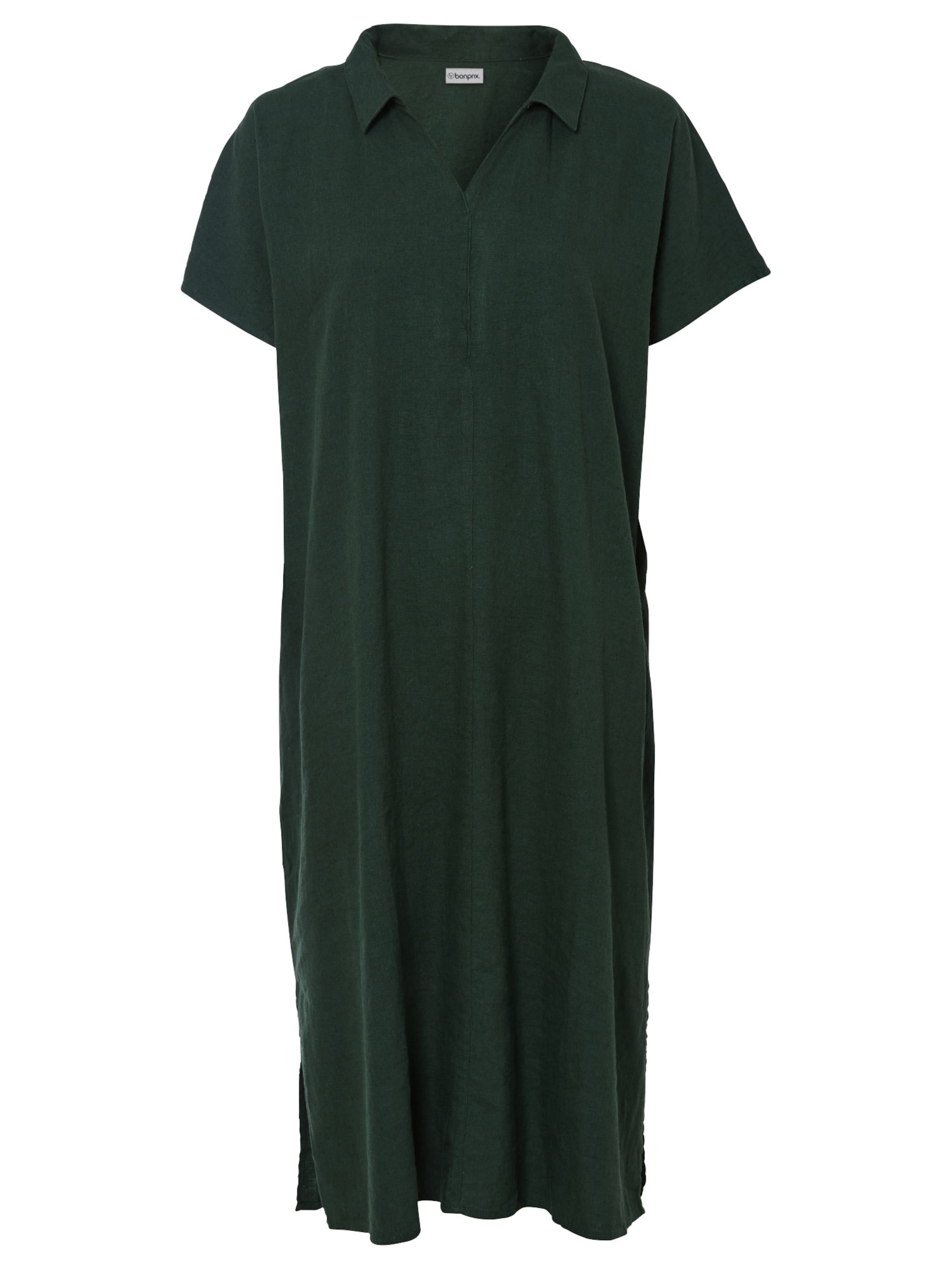 bonprix Zomerjurk in Groen: voorkant