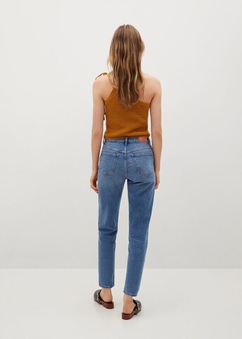 MANGO Tapered Jeans newmom in Blau