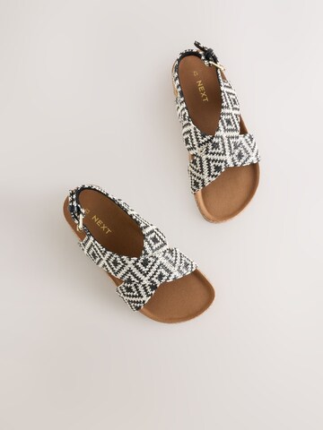 Sandales Next en noir