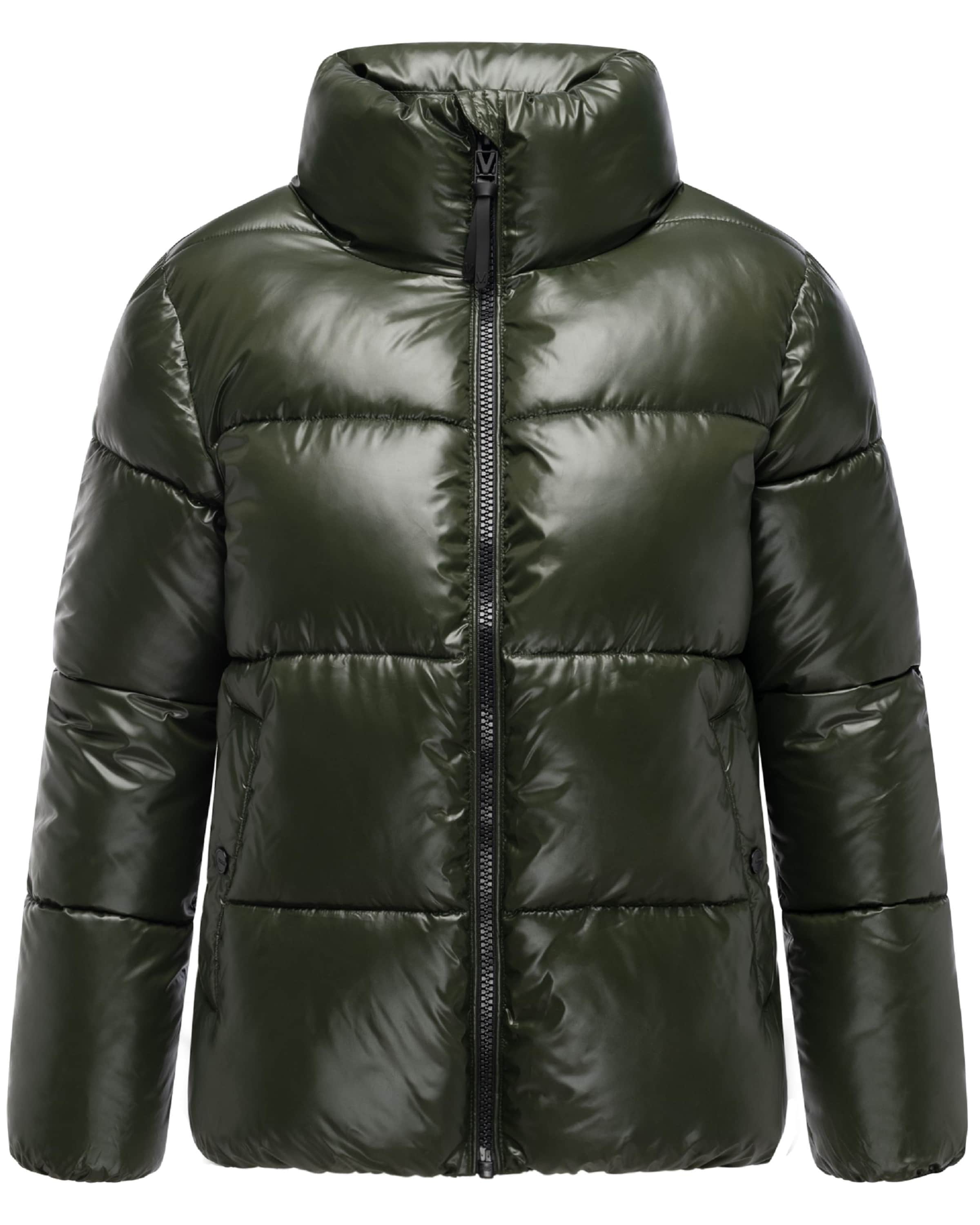 MARIKOO Winterjacke 'Hazalee 16' in Grün: Vorderseite