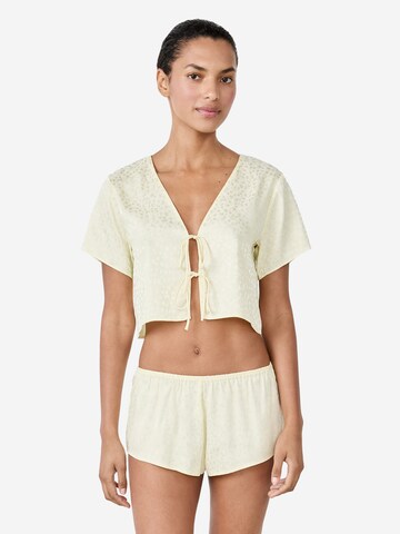 ETAM Schlafshirt in Gelb