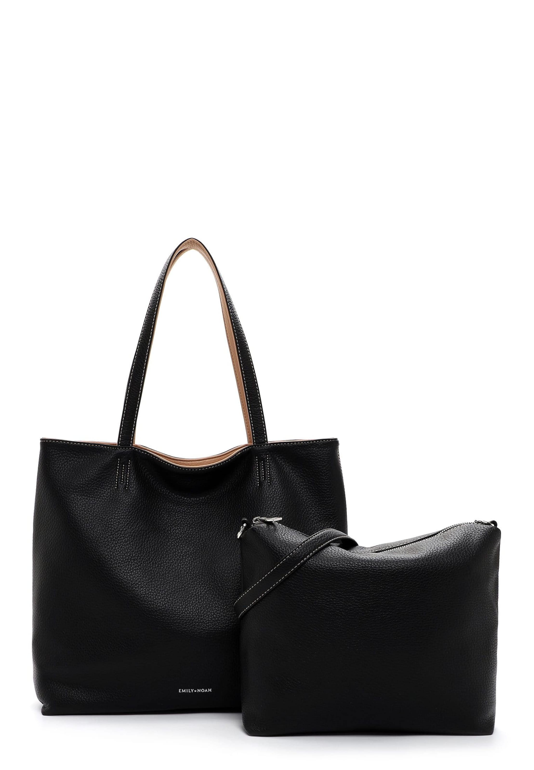 Cabas 'Eva' Emily & Noah en noir