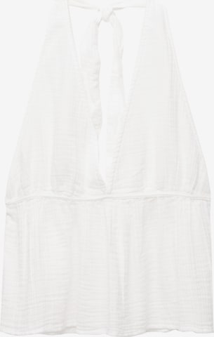 Pull&BearTop - bijela boja: prednji dio