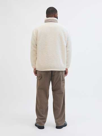 Veste en polaire JACK & JONES en beige