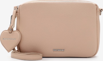 Emily & Noah Schoudertas 'Enie' in Roze: voorkant