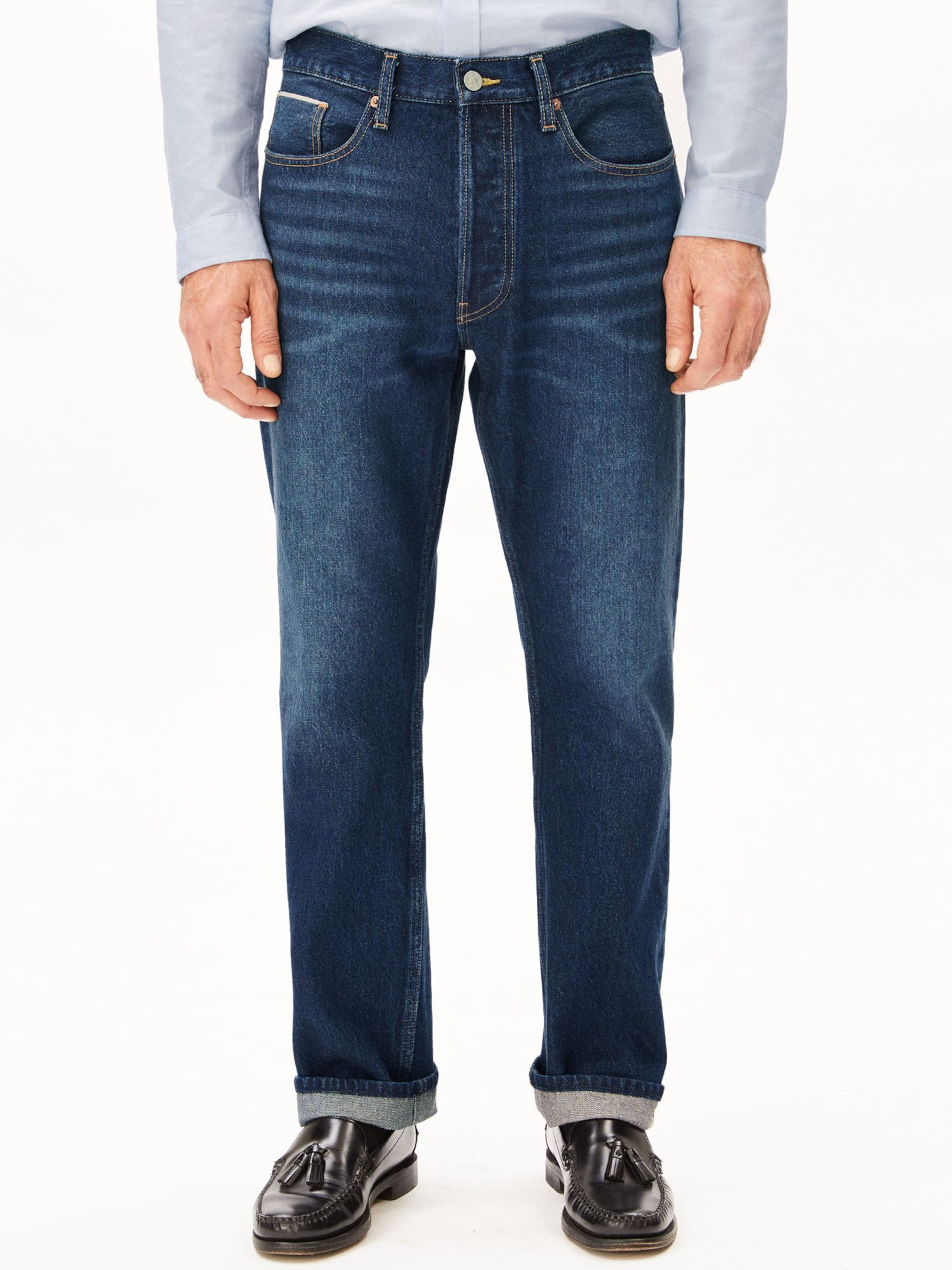 ARMEDANGELS Regular Jeans in Blue: front