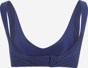 SLOGGI Triangel BH 'ZERO Feel' in Blau