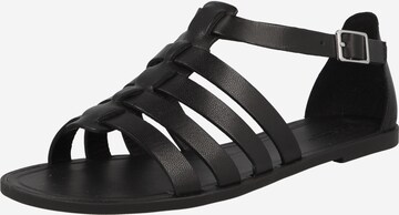 VAGABOND SHOEMAKERS Sandalen met riem 'TIA 2.0' in Zwart: voorkant