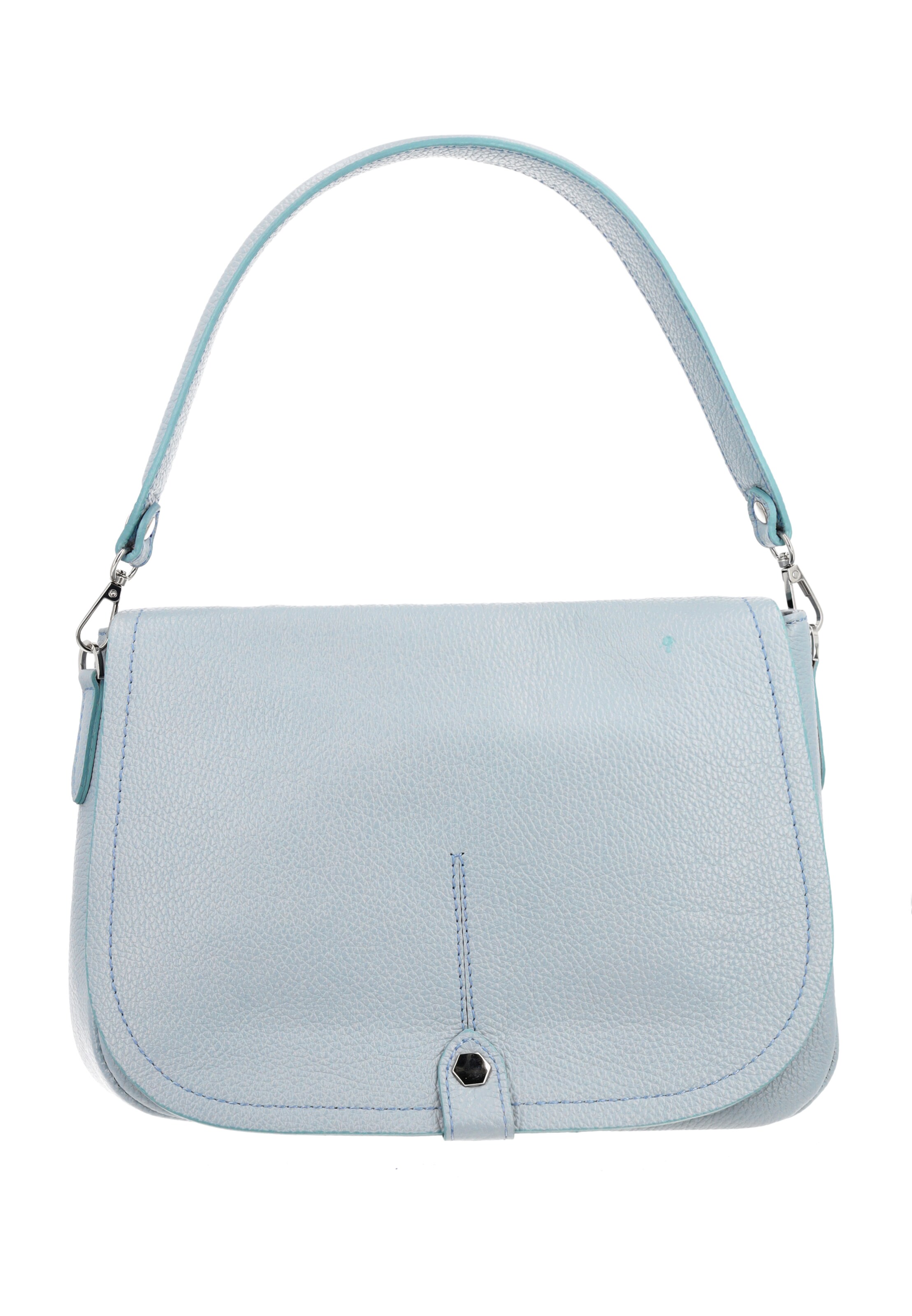 faina - Mala de ombro em azul: frente