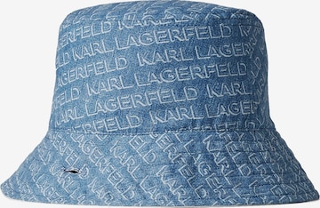 Karl Lagerfeld - Sombrero en azul: frente