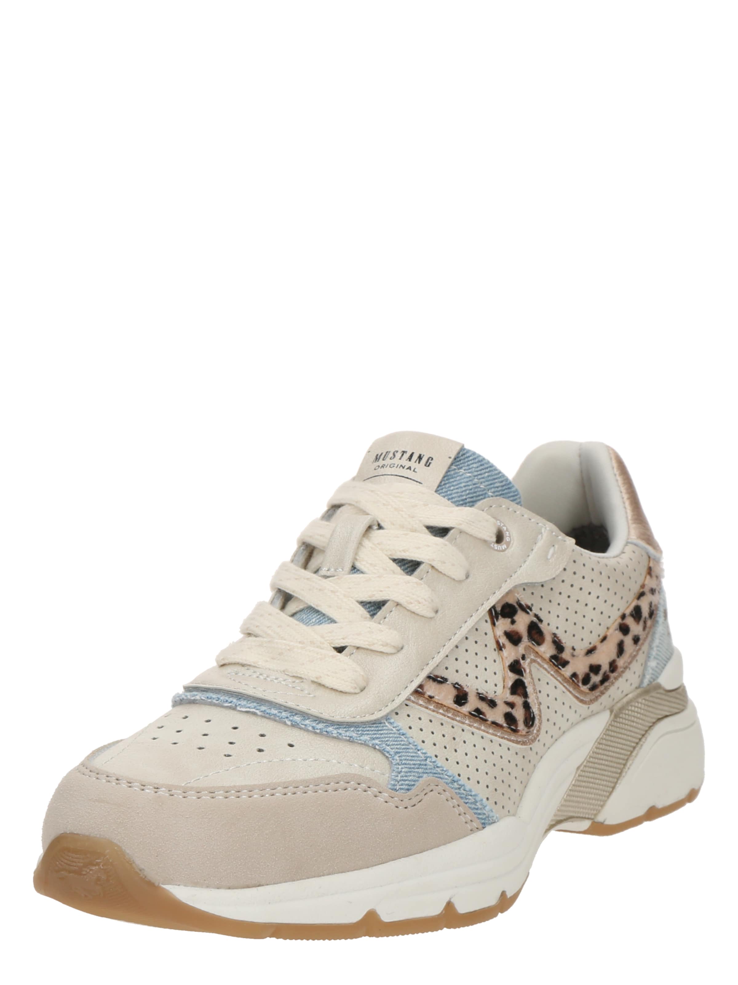 Sneaker low de la MUSTANG pe bej: față