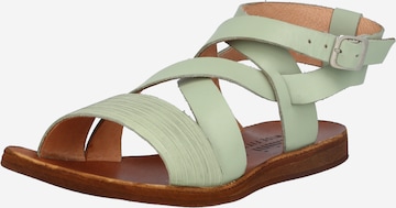 FELMINI Sandals 'Carolina 3' in Green: front