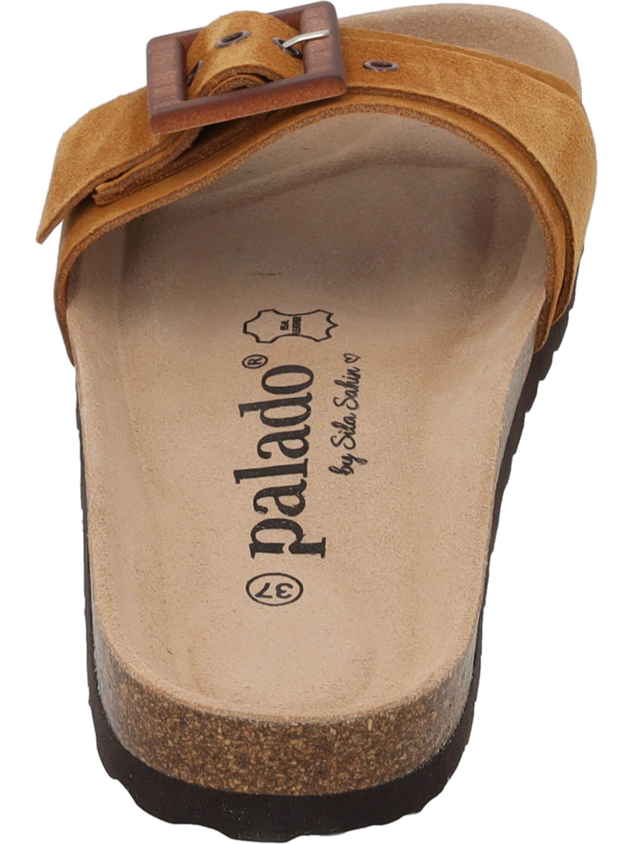 Mule 'Malta Wood' Palado by Sila Sahin en marron
