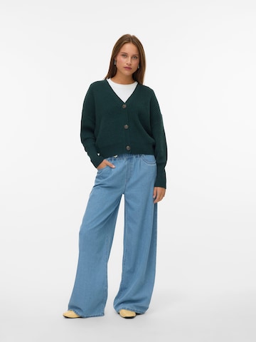 VERO MODA Kardigan 'VMLEA' w kolorze zielony