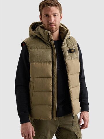 PME Legend Bodywarmer 'Gobbler bodywarmer' in Groen: voorkant